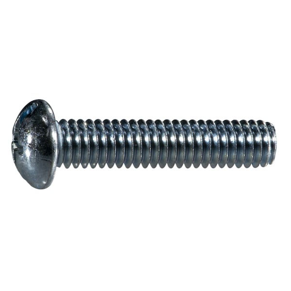 Midwest Fastener 5/16"-18 x 1-1/2 in Combination Phillips/Slotted Round Machine Screw, Zinc Plated Steel, 50 PK 54779 - main